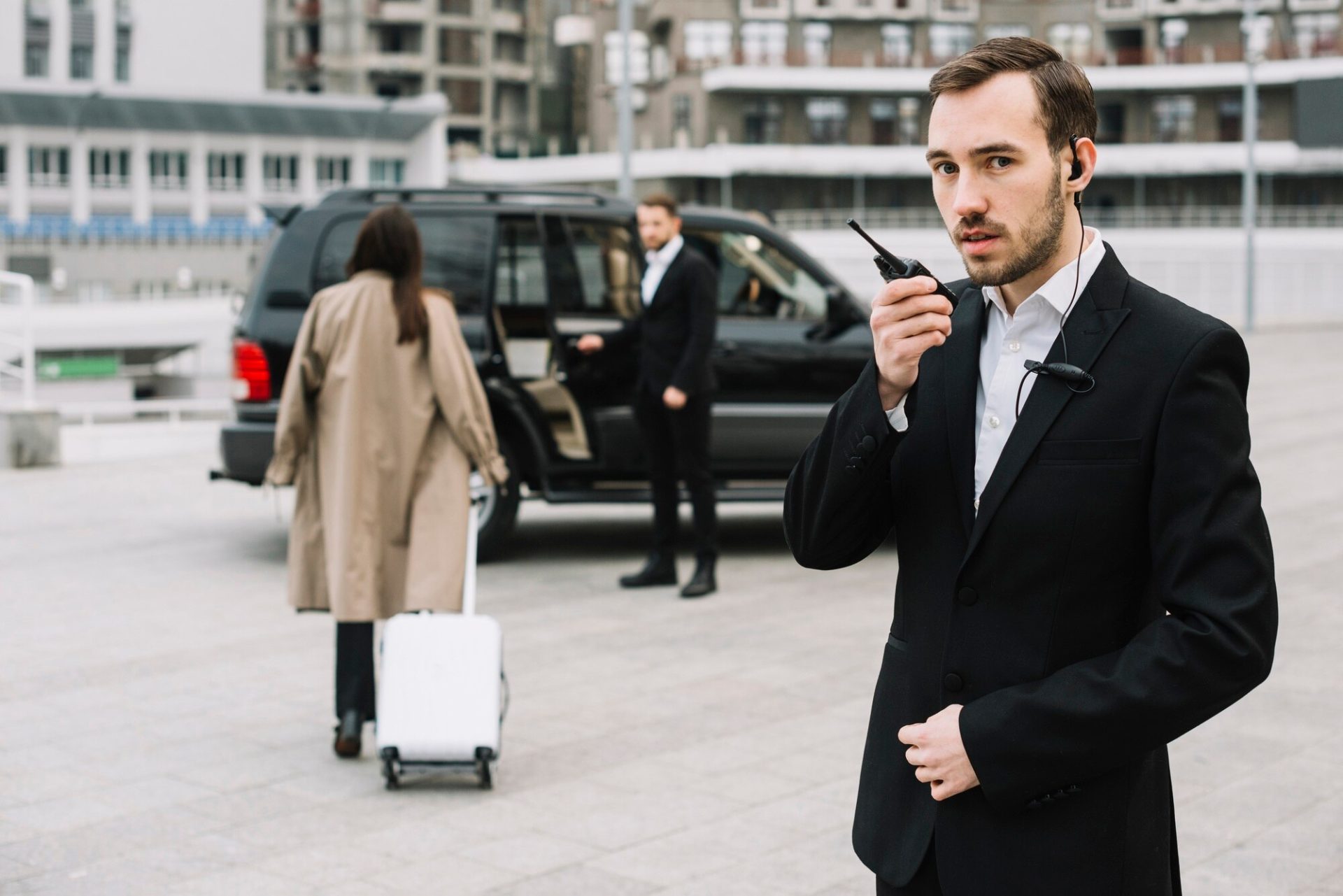 Farnborough Airport chauffeur service London — Luxelimo private aviation transfer