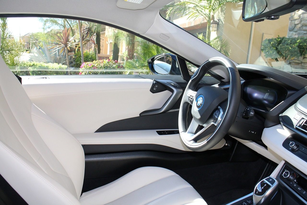 Chauffeur-driven BMW i5 electric in London — Luxelimo executive car