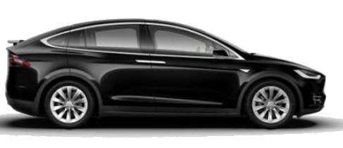 Tesla Model X chauffeur hire London