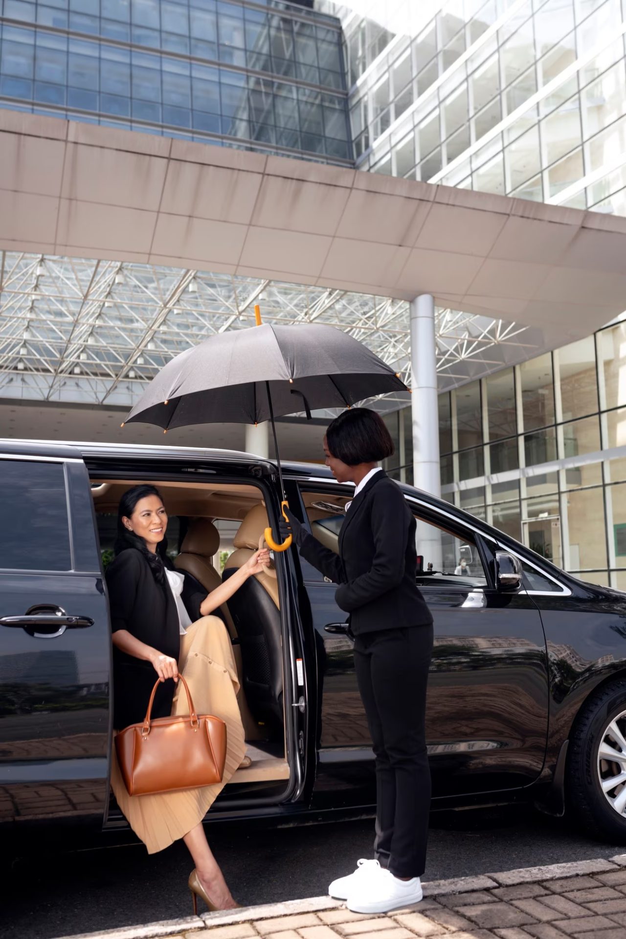 The Berkeley Hotel chauffeur service London — Luxelimo chauffeur-driven luxury car at The Berkeley, Knightsbridge