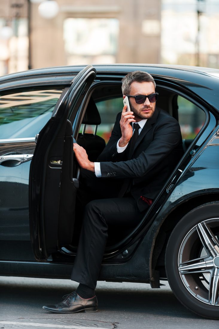 Luxury chauffeur car London
