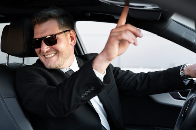 elegant driver chauffeur