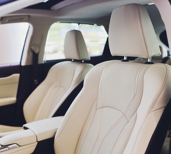 Mercedes S Class chauffeur car interior