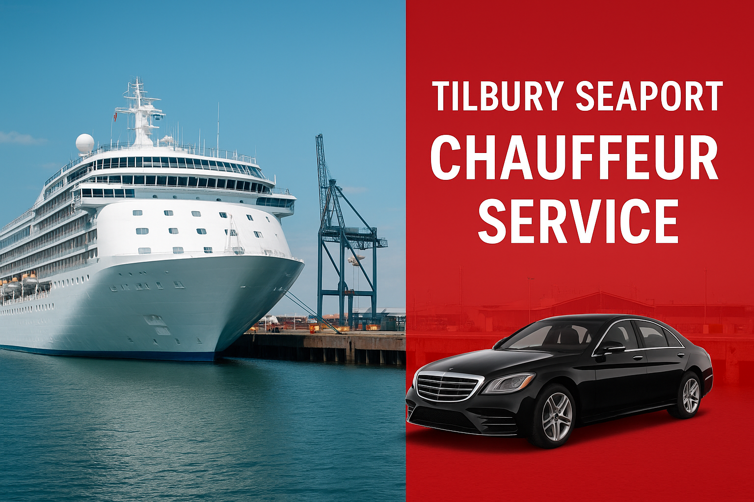 Tilbury Seaport Chauffeur Service